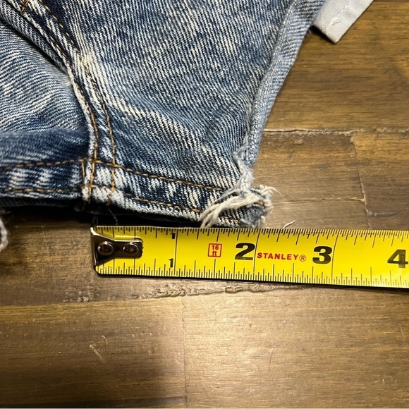 Levi’s 505 Acid Wash Cutoff Jeans Shorts 28 - Picture 5 of 5